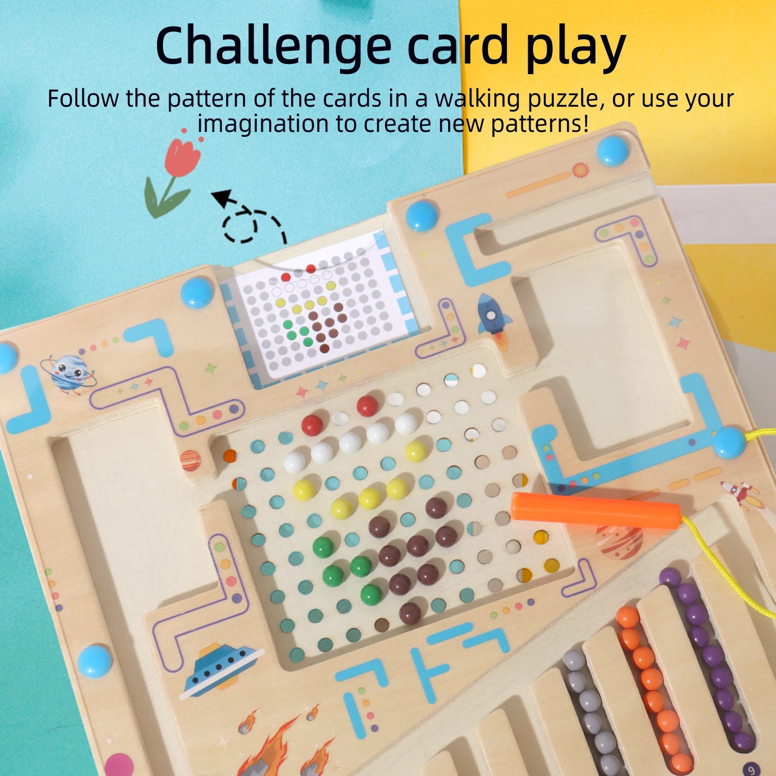 Tableau magnétique éducatif 