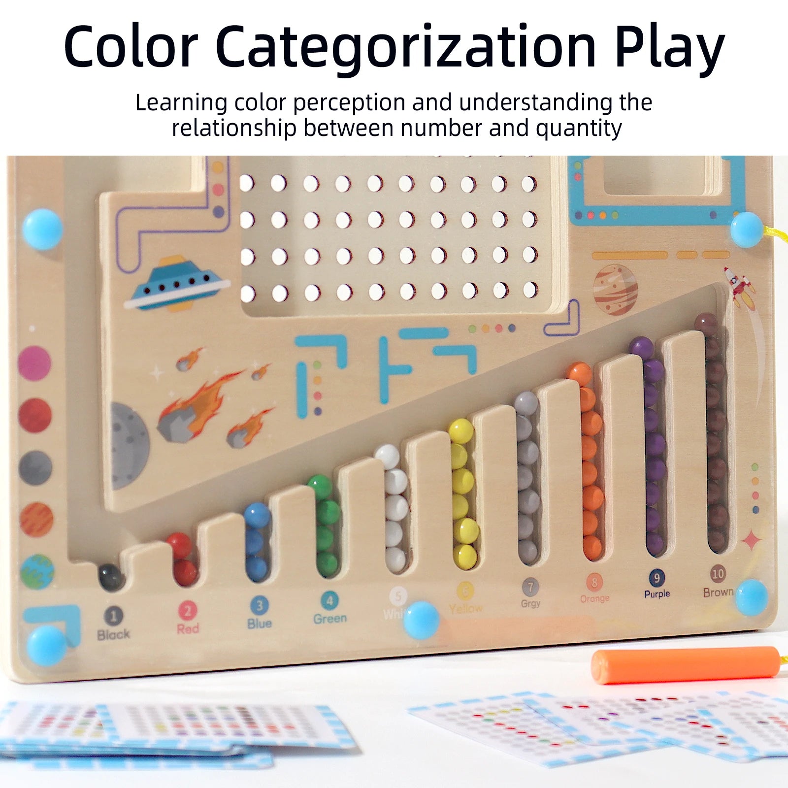 Tableau magnétique éducatif 